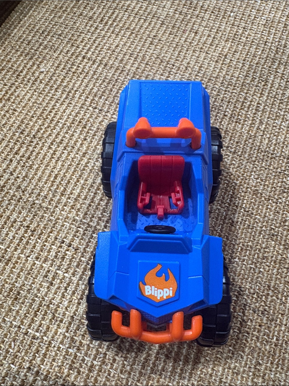 BLIPPI. Truck with Orange Accents